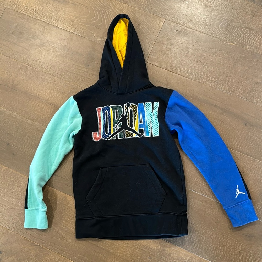 Multicolor Jordan sweatshirt hoodie boys
